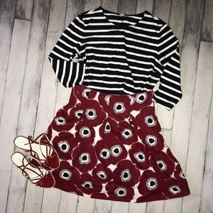 Unique pleated skirt from The Limited